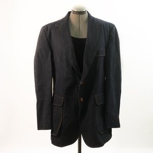 Sears Vintage Denim Suit Jacket
